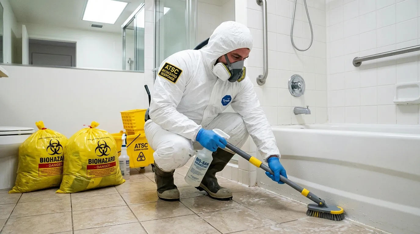 Decontamination equipment deployed for Blood Cleanup in Little Neck